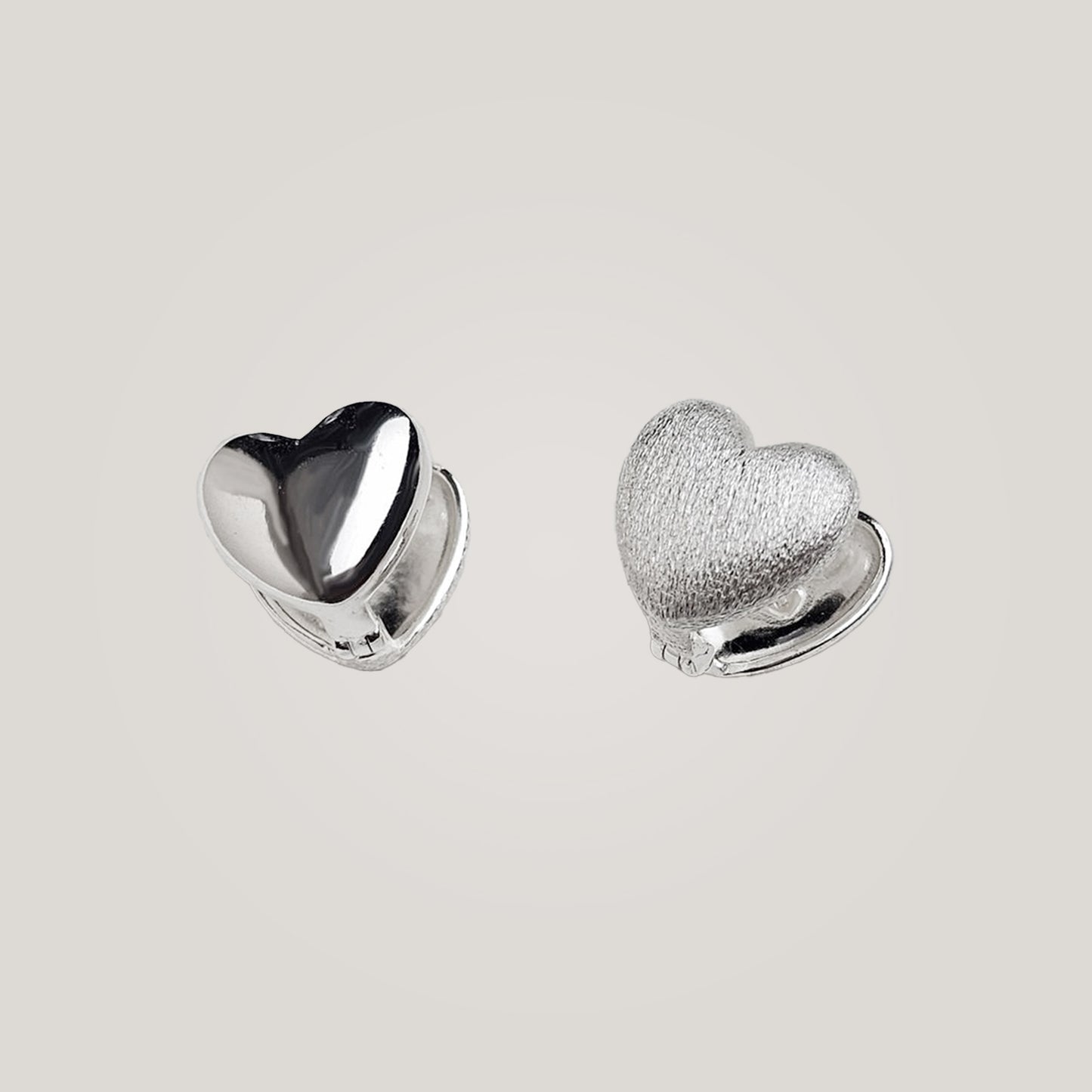 Twin Heart Earrings