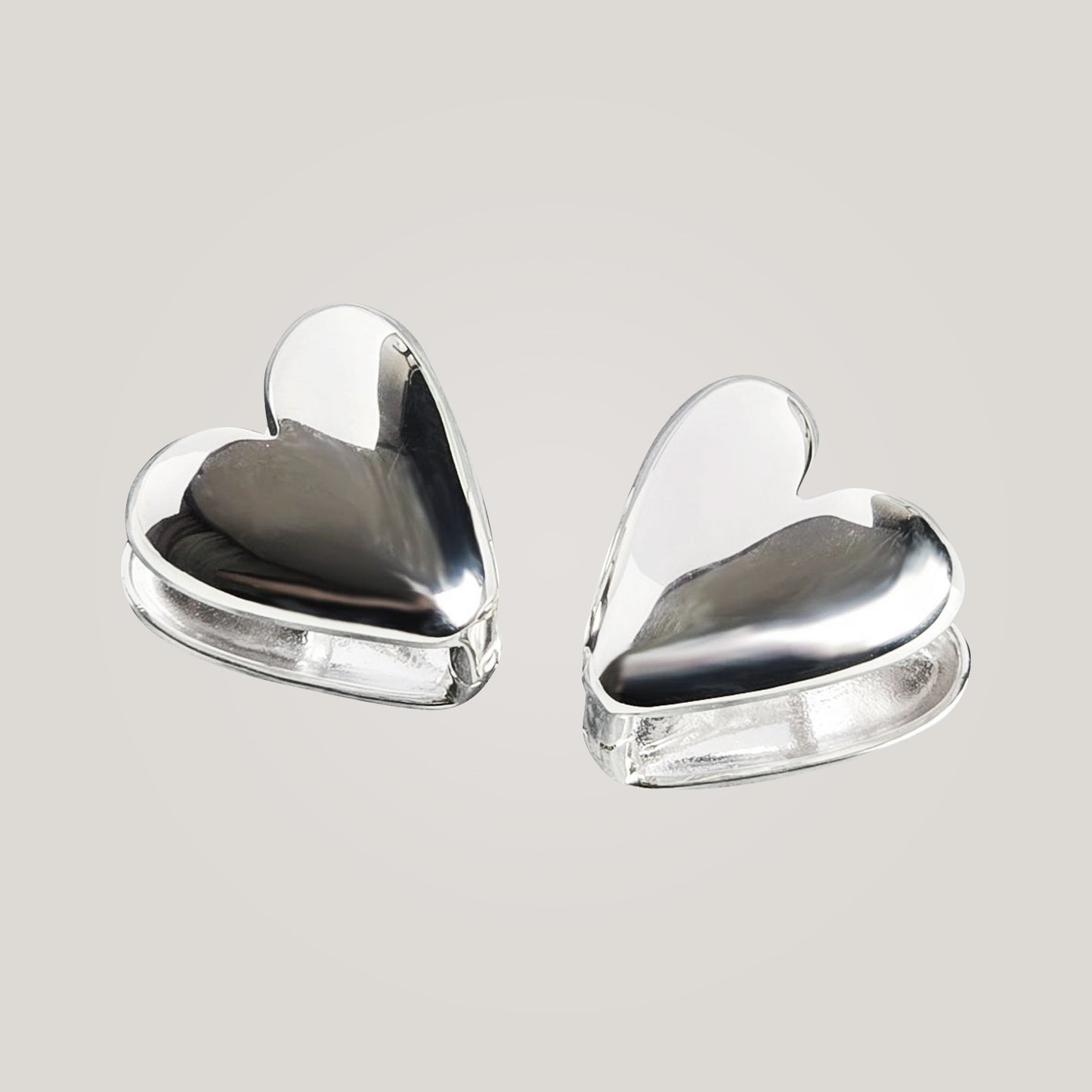 Big Bold Heart Earrings