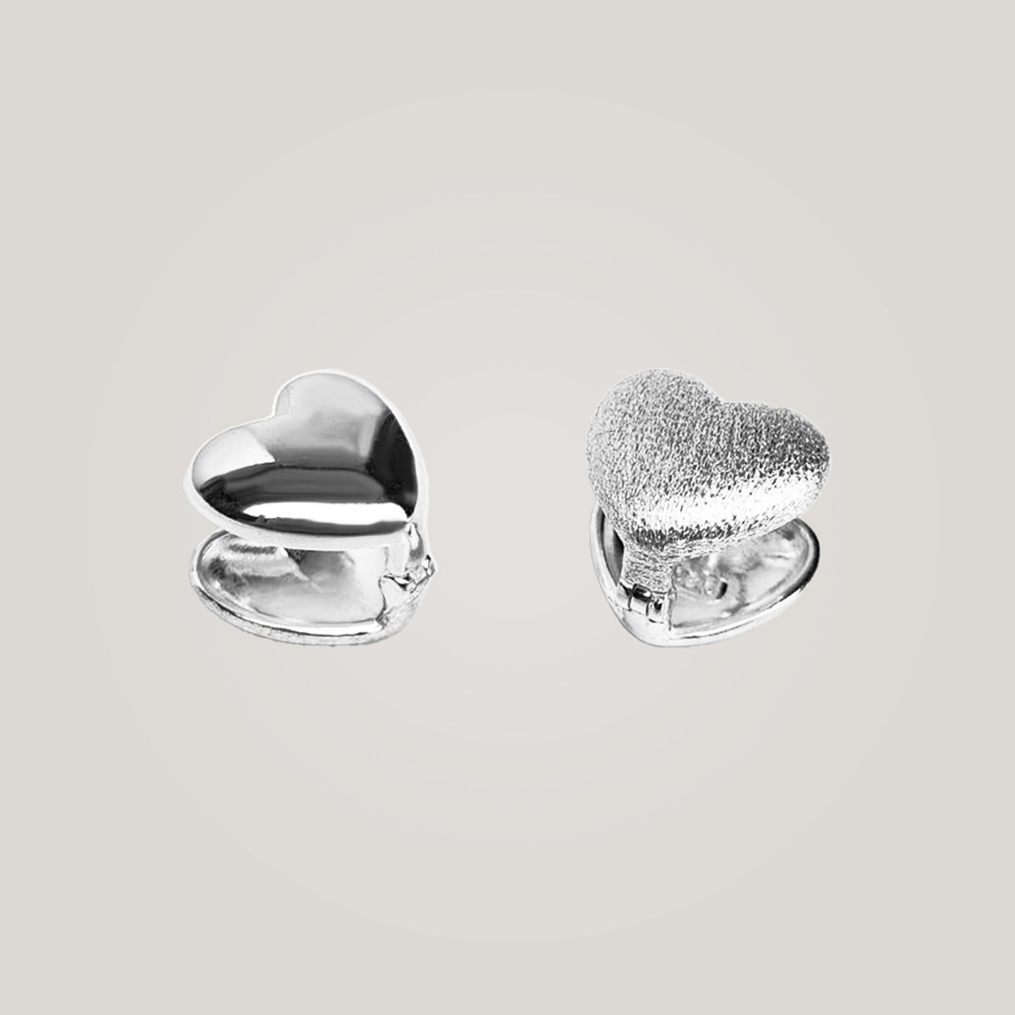 Twin Heart Earrings