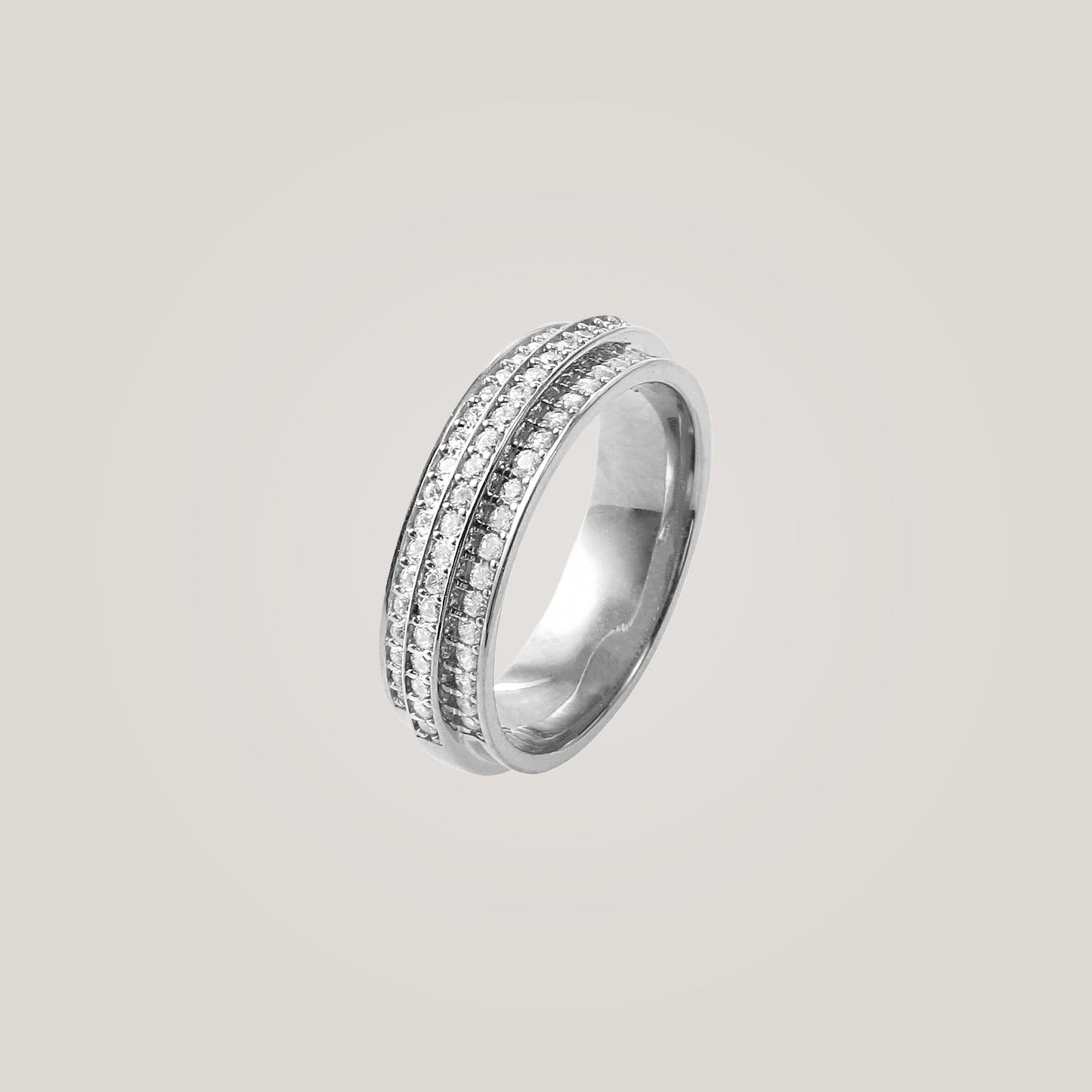 Pave Eternity Ring