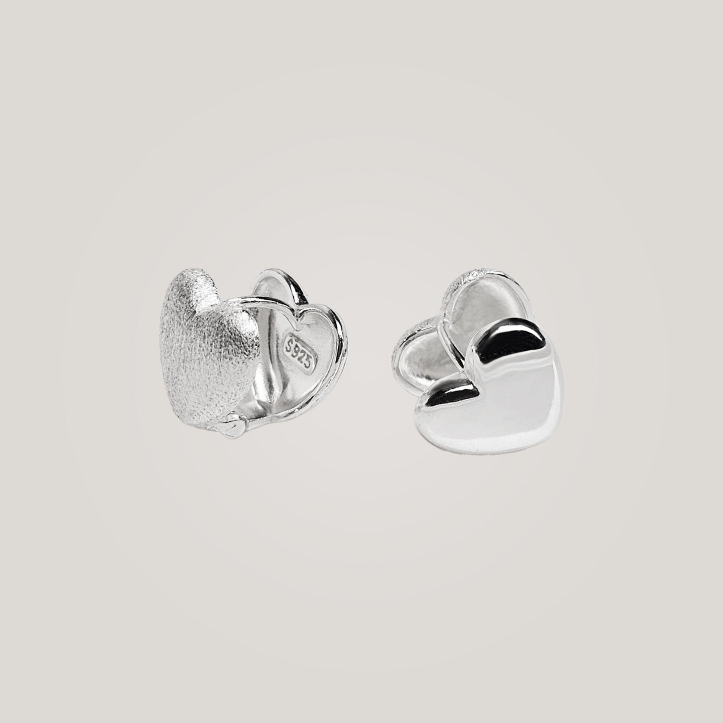 Twin Heart Earrings