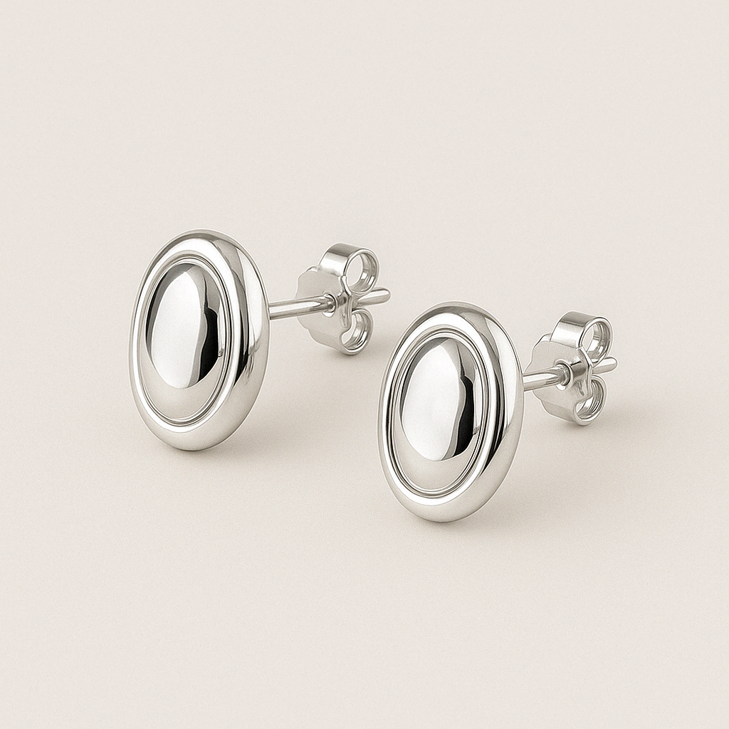 Pebble Stud Earrings