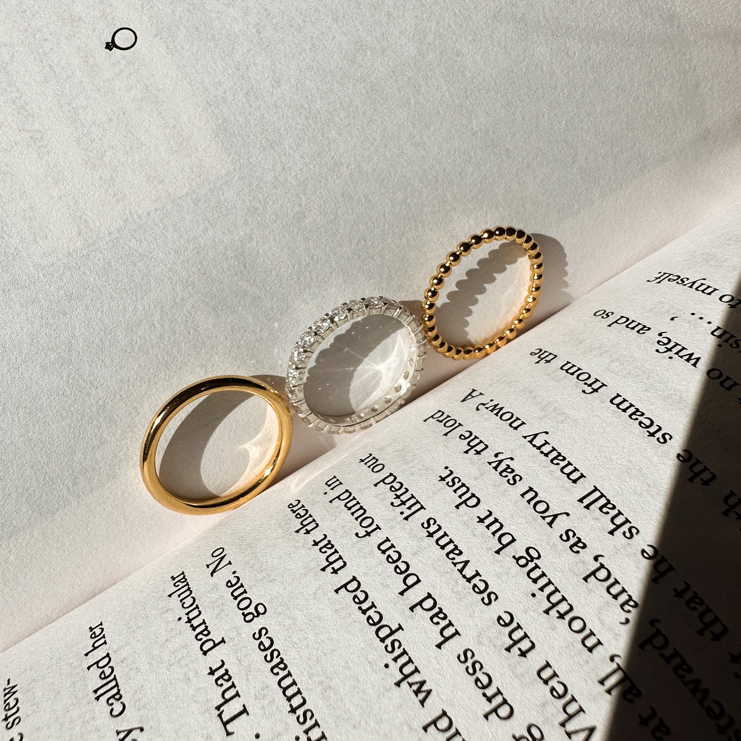 Luxe Triple Ring Set