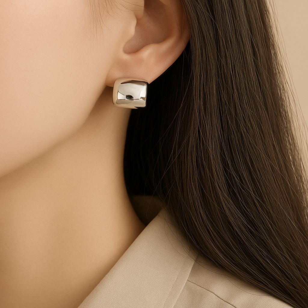 Curved Square Studs