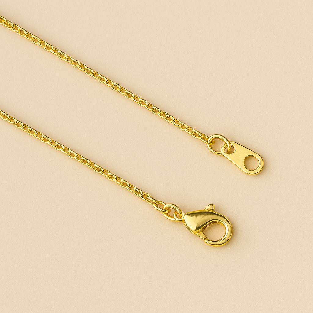 Diamond Glow Square Necklace