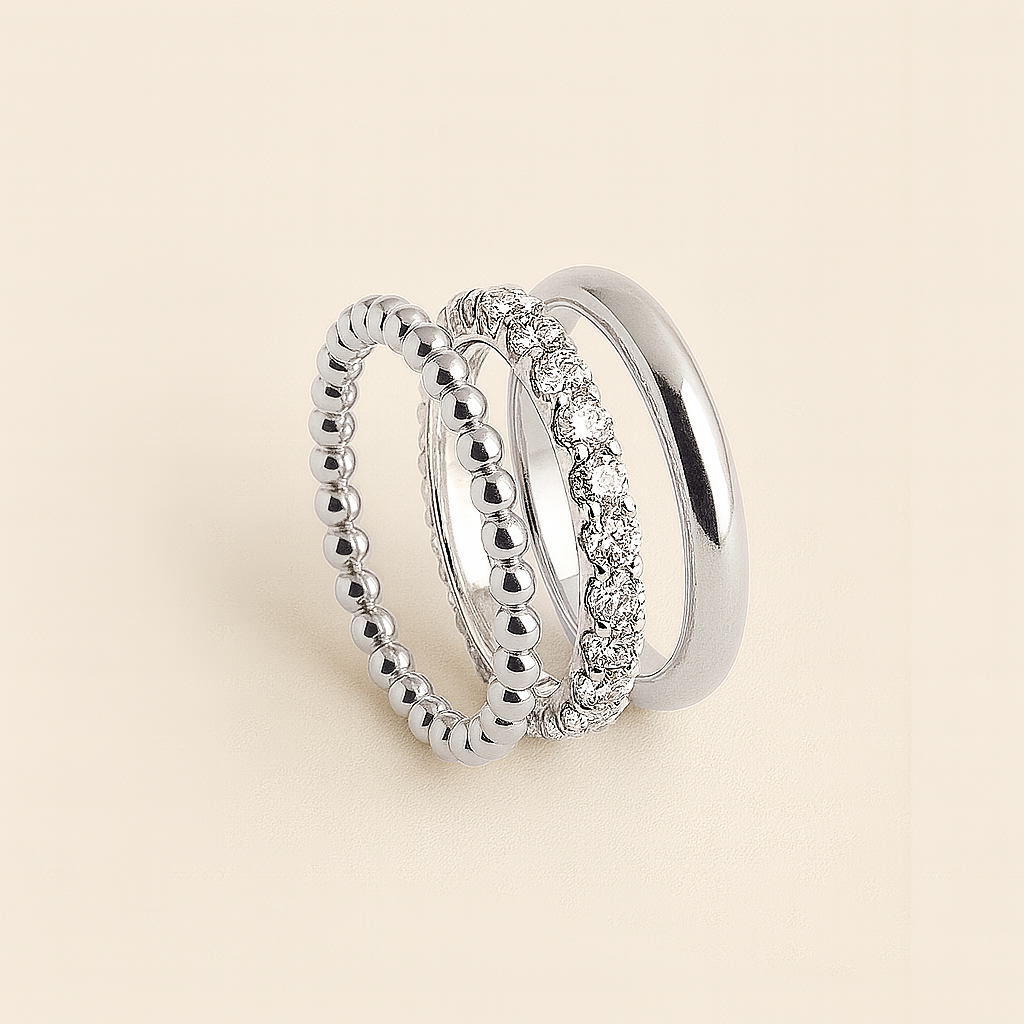 Luxe Triple Ring Set