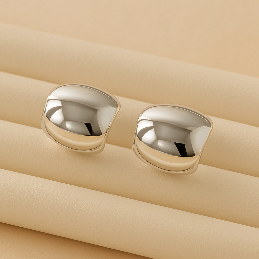 Curved Square Studs