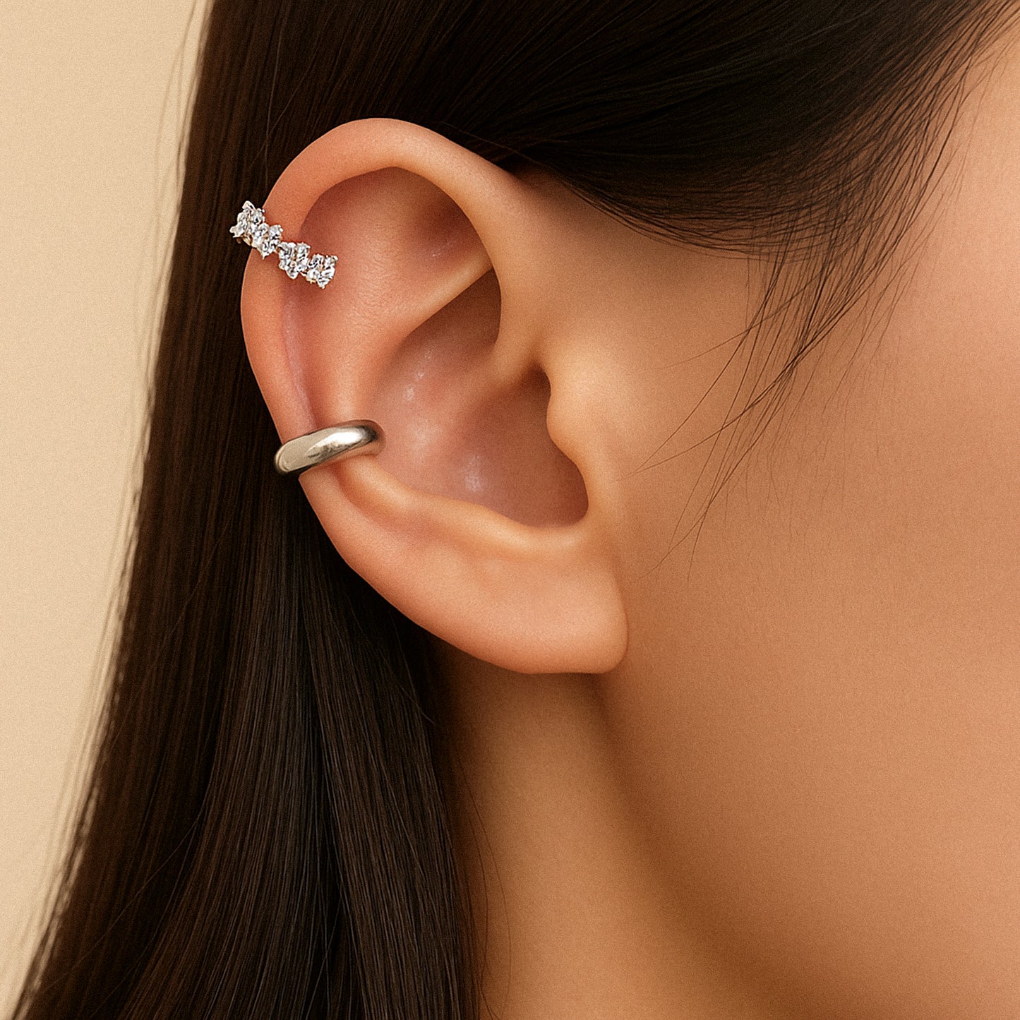 Pave Ear Cuff