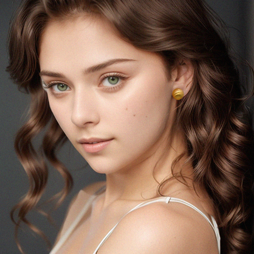 Matte Dome Earrings