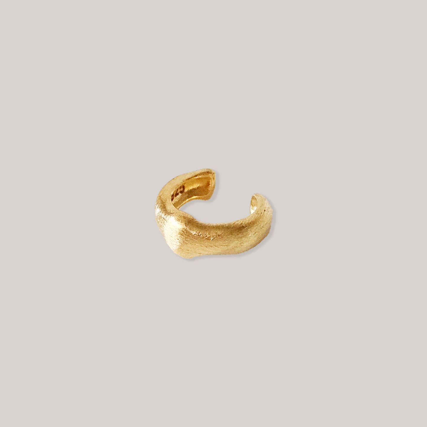 Matt Gold/Silver Ear Cuff
