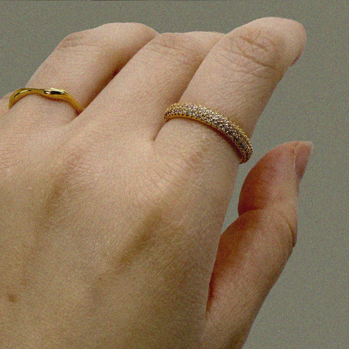 Luxe Pave Band Ring