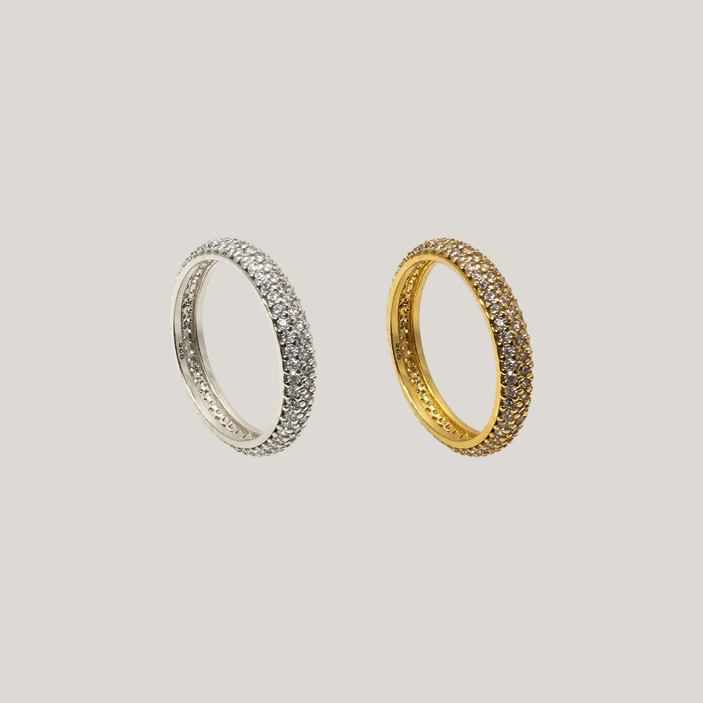 Luxe Pave Band Ring