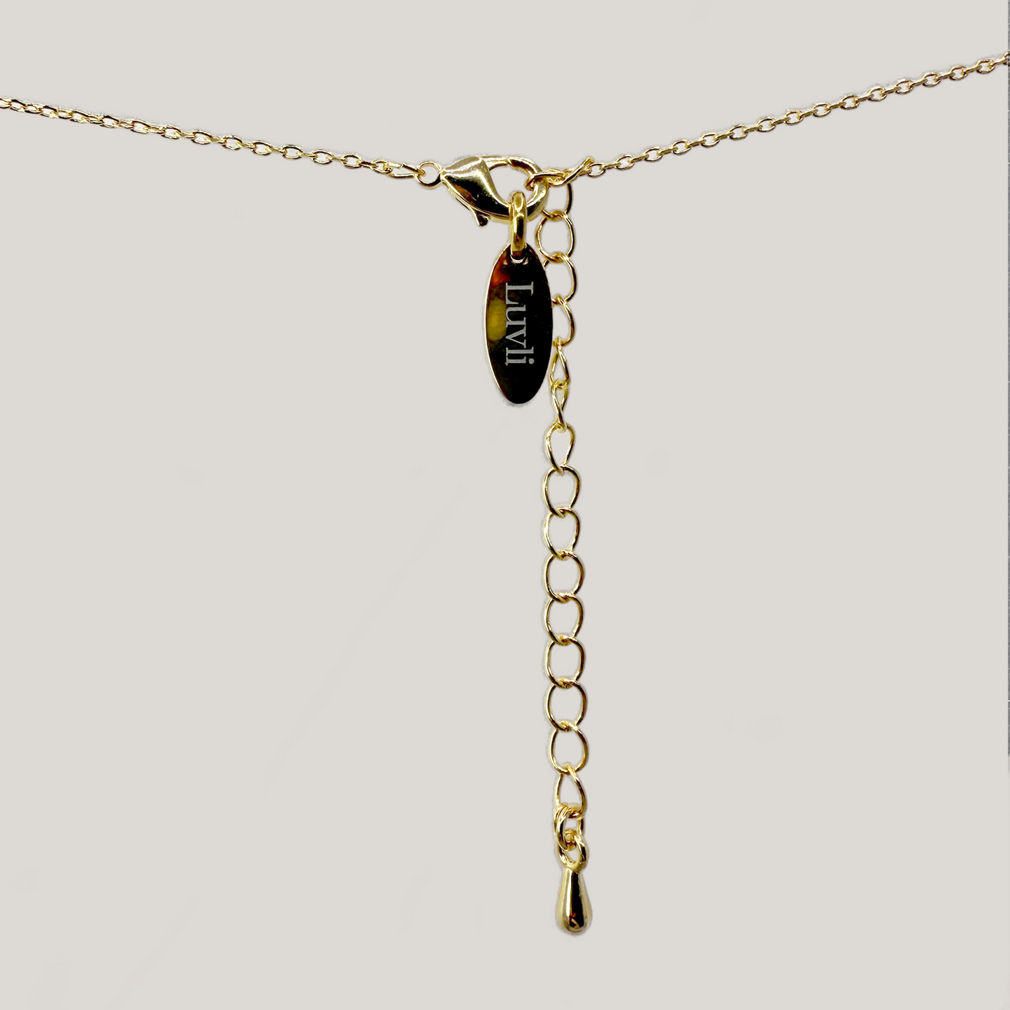 Large Pebble Pendant Neckalce