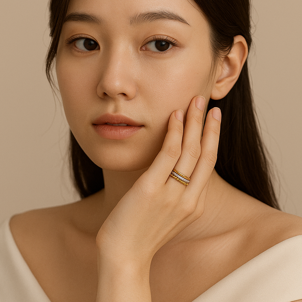 Luxe Triple Ring Set