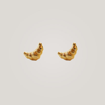 Croissant Stud Earrings