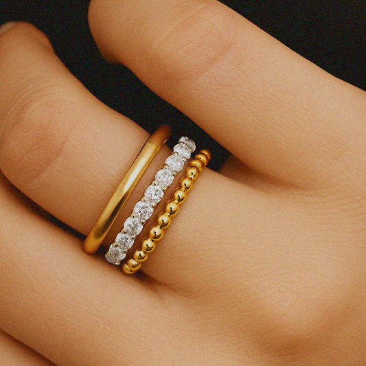 Luxe Triple Ring Set