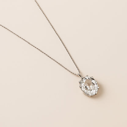 Ice Glitter Crystal Necklace