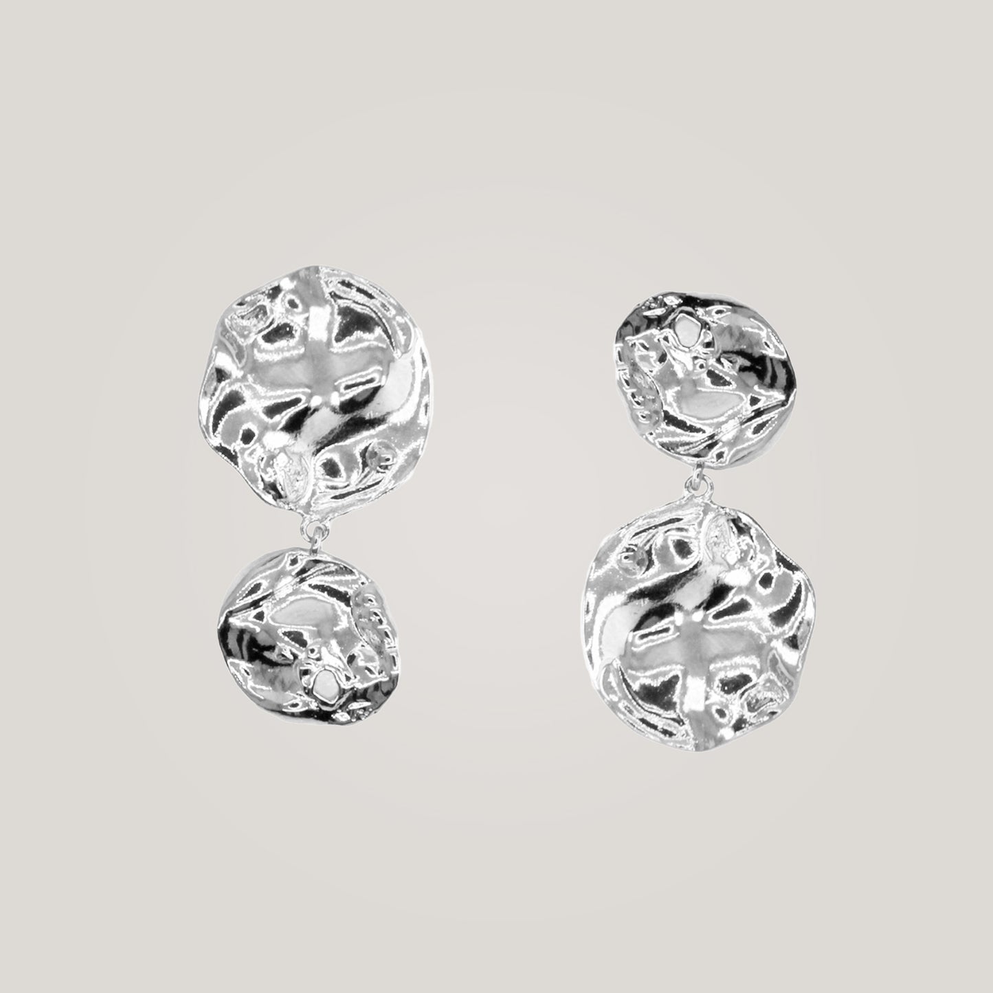 Big drop earrings