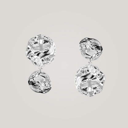 Big drop earrings