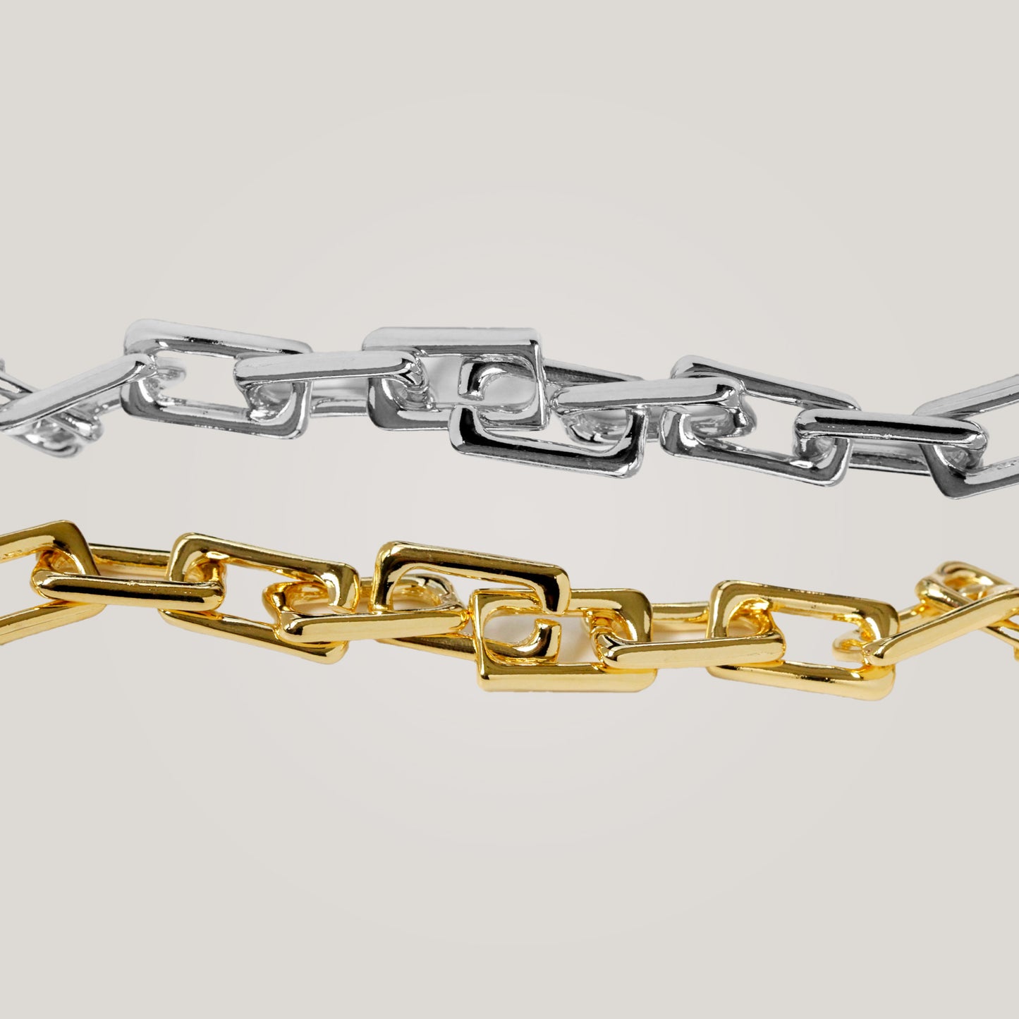 Sqaure Chain Bracelet