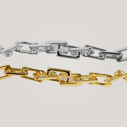 Sqaure Chain Bracelet