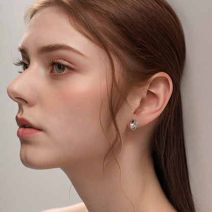 Pebble Stud Earrings