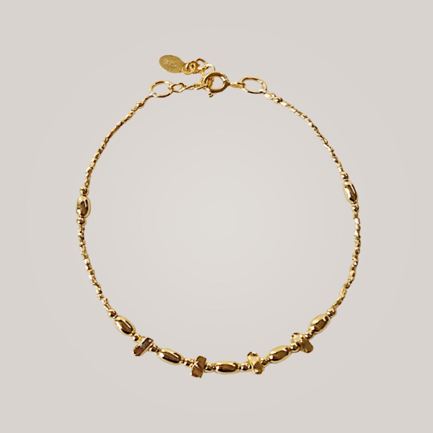 Sculpted Ball Chain Bracelet