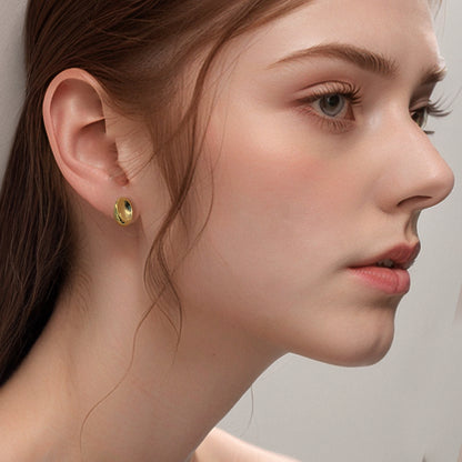 Pebble Stud Earrings