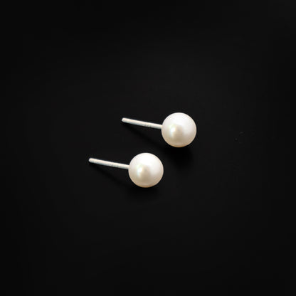 Swarovski Pearl Earrings 6mm