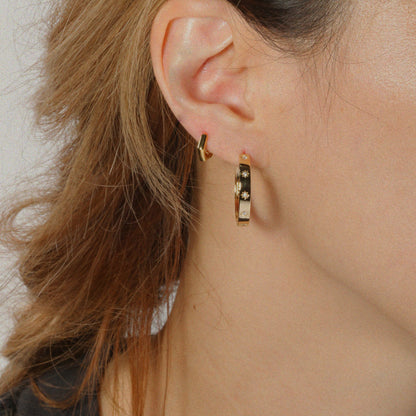Gold Large Hoops