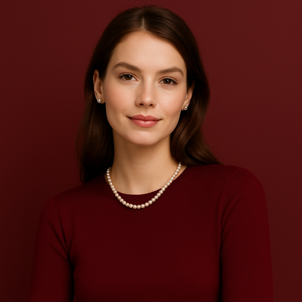 Premium Long Pearl Necklace