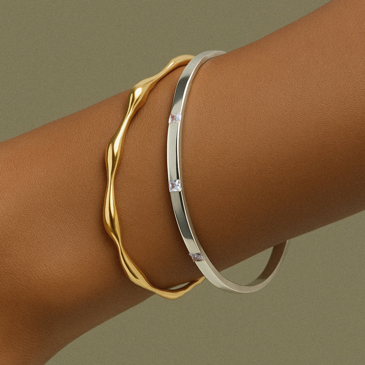Wave Cuff Bracelet