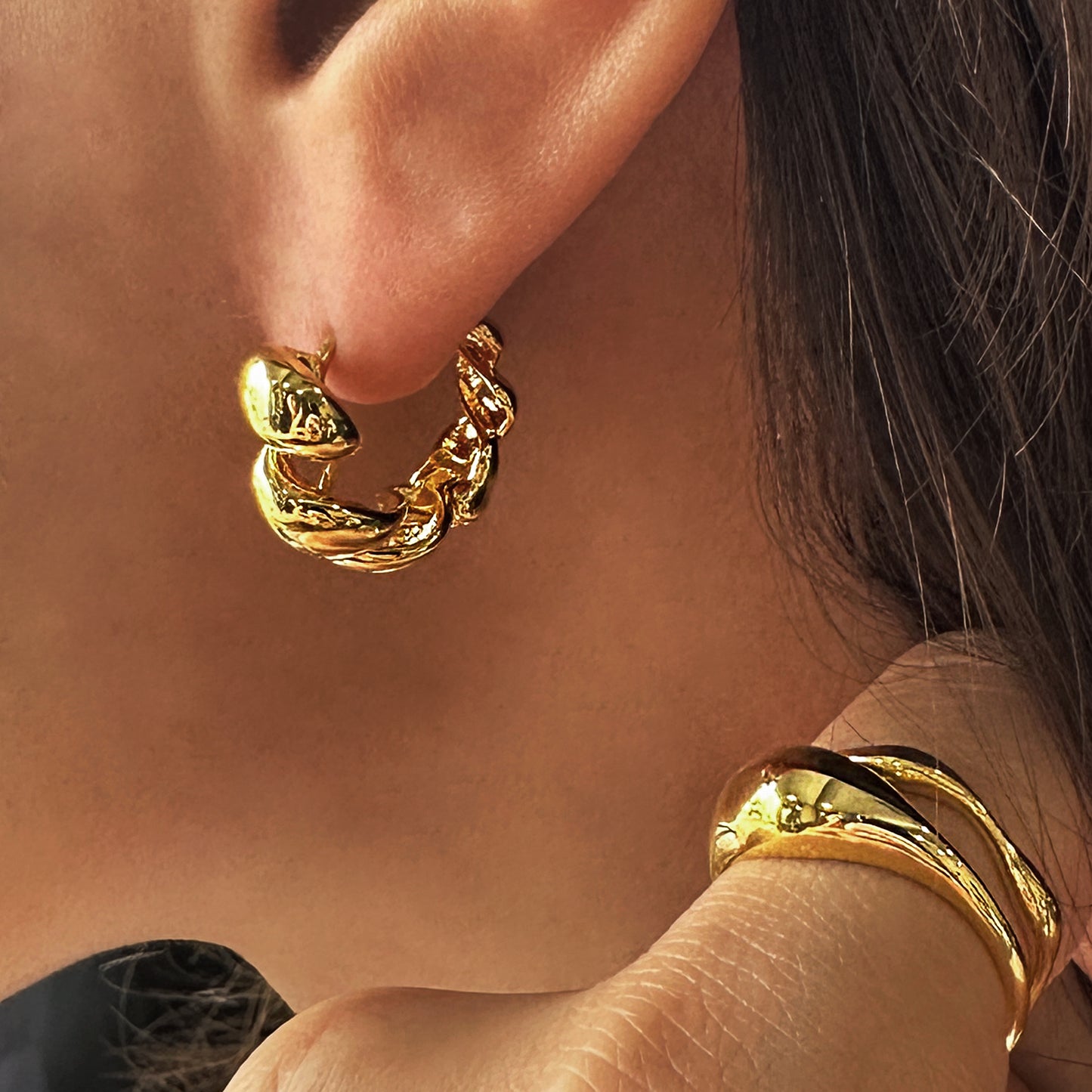 Twist Line Earrings
