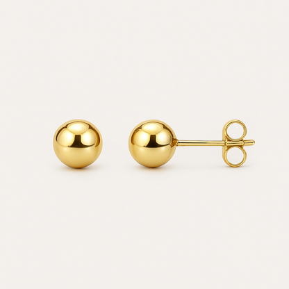 Ball Stud Earrings 5mm