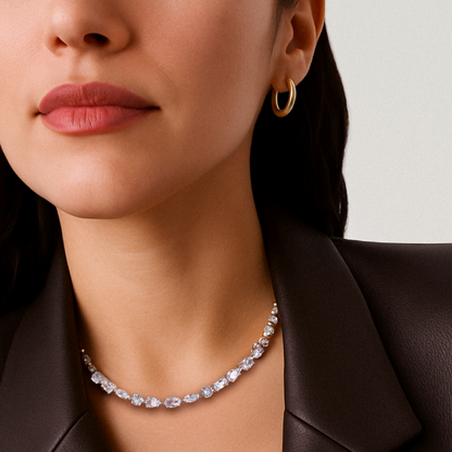 Luxe Tennis Necklace