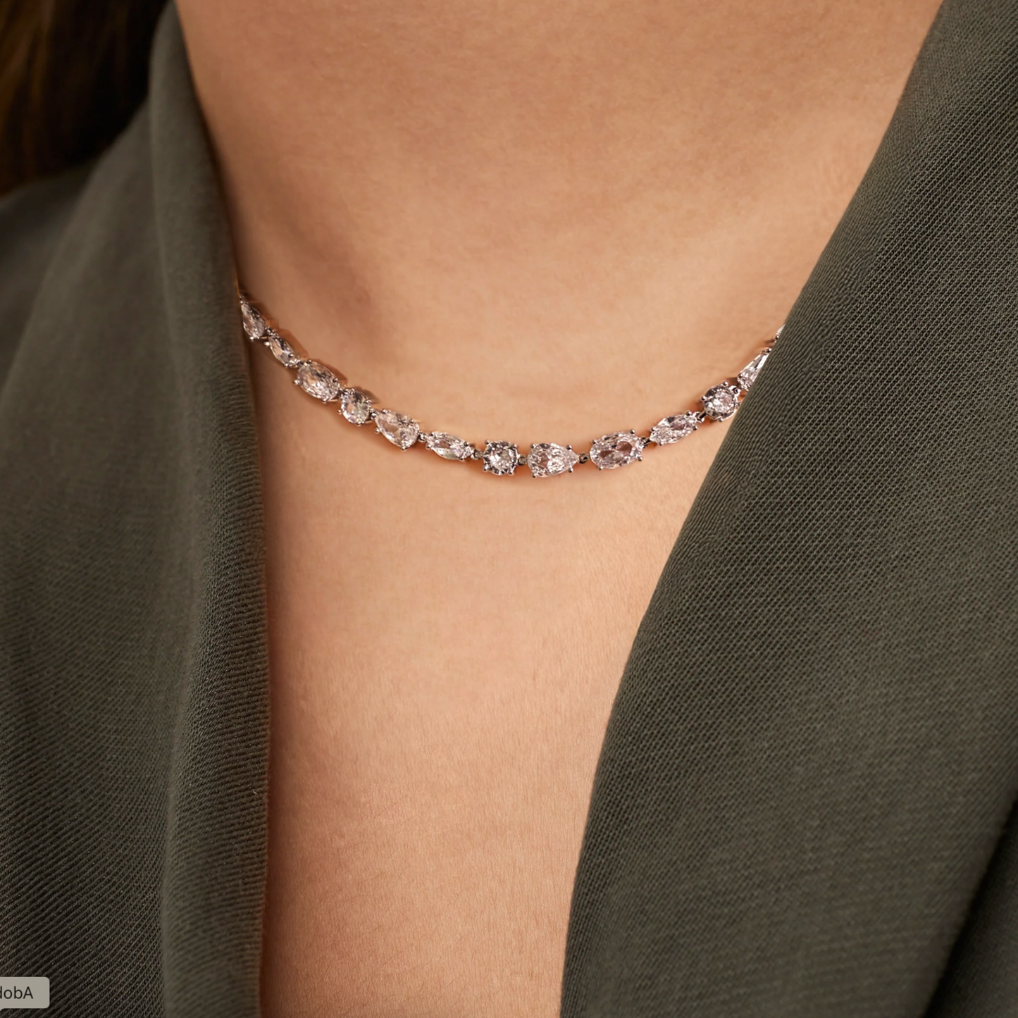 Luxe Tennis Necklace