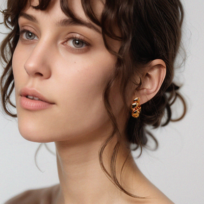 Twist Line Earrings